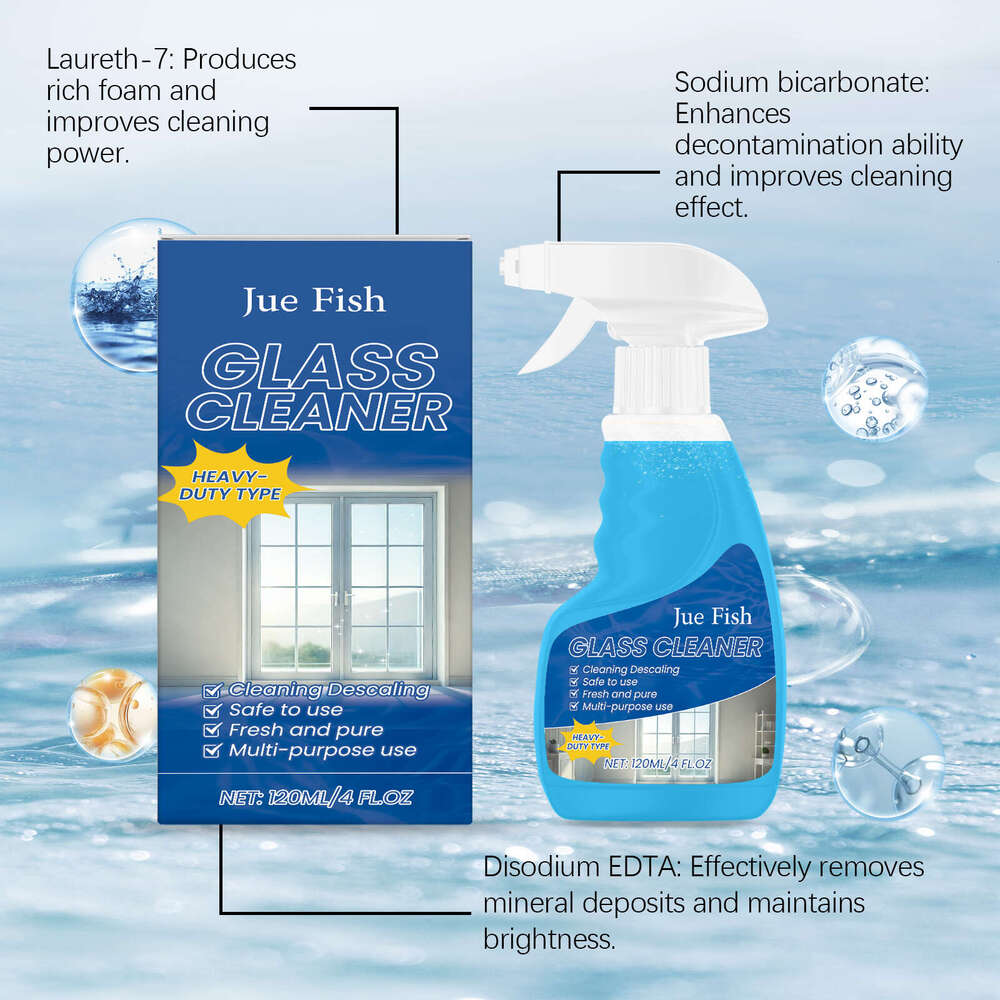 Jue-Fish Household Glass Cleaner S260130