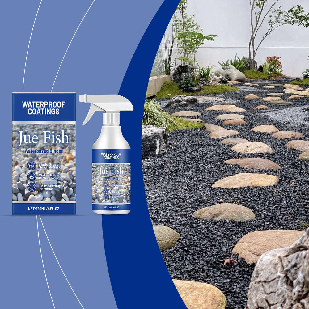 Jue Fish Adhesive Pebble Agate Gravel Bonding Waterproof Moisture-Proof Paving Landscaping Glue S260130