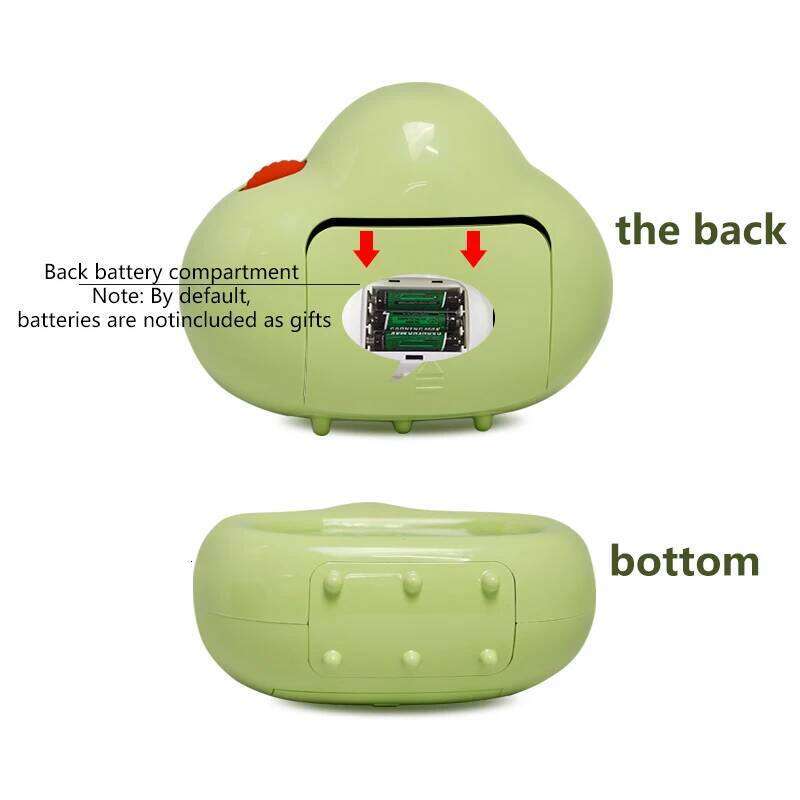 1pc, Creative White Cloud Shape Cartoon Desktop Learning Timer, Kitchen Timer For Cooking Baking W260130