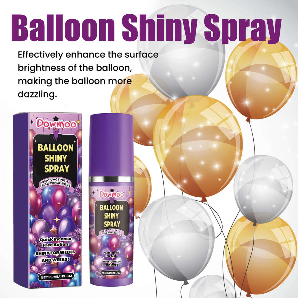 Dowmoo Atmosphere Balloon Surface Texture Gloss Anti-Oxidation Long-Lasting Shiny Spray S260130