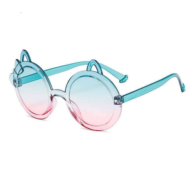 Travel Sunglasses Cartoon Kitten Eyeglassess for Boy Girl Children Rimless Casual Sun Glasses 2025 UV400 H260130