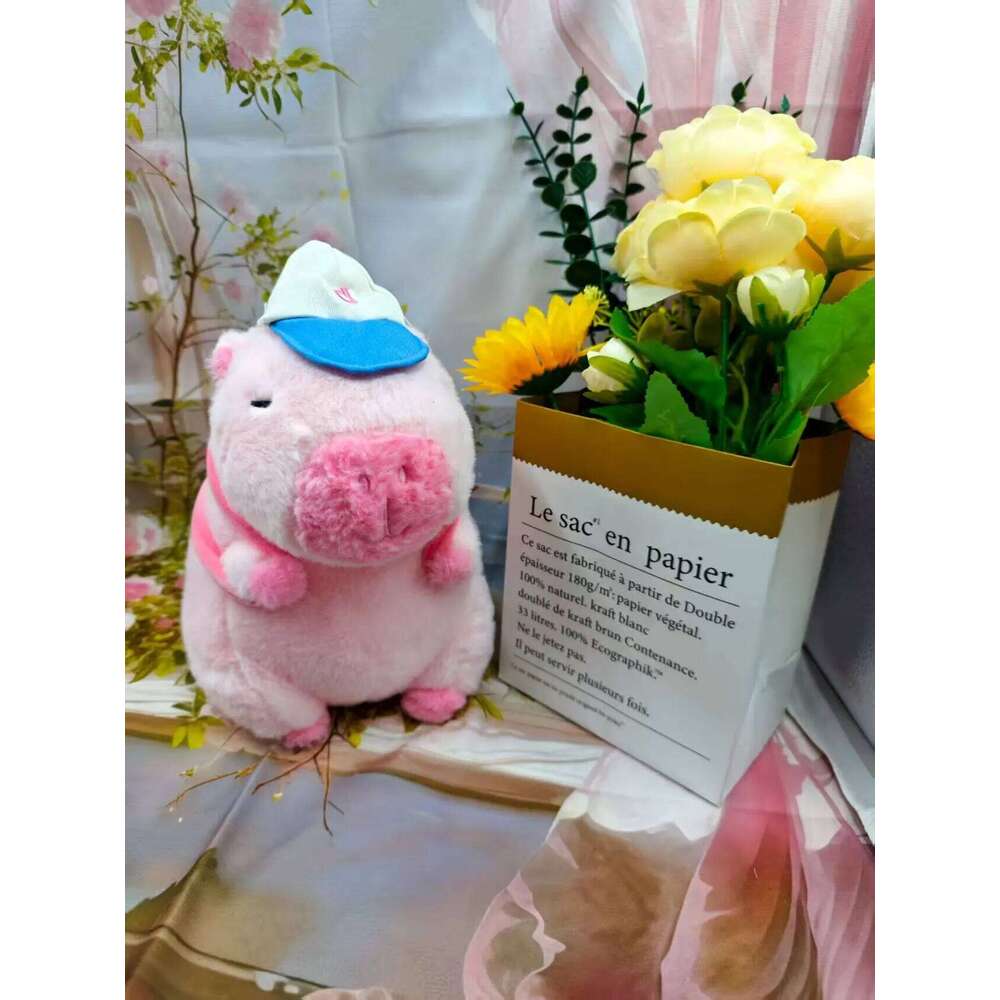 23-30cm Capybara Simulation Capibara Anime Fluffty Toy Cute Stuffed Animals Soft Doll Plush Christmas Thanksgiving Y260128