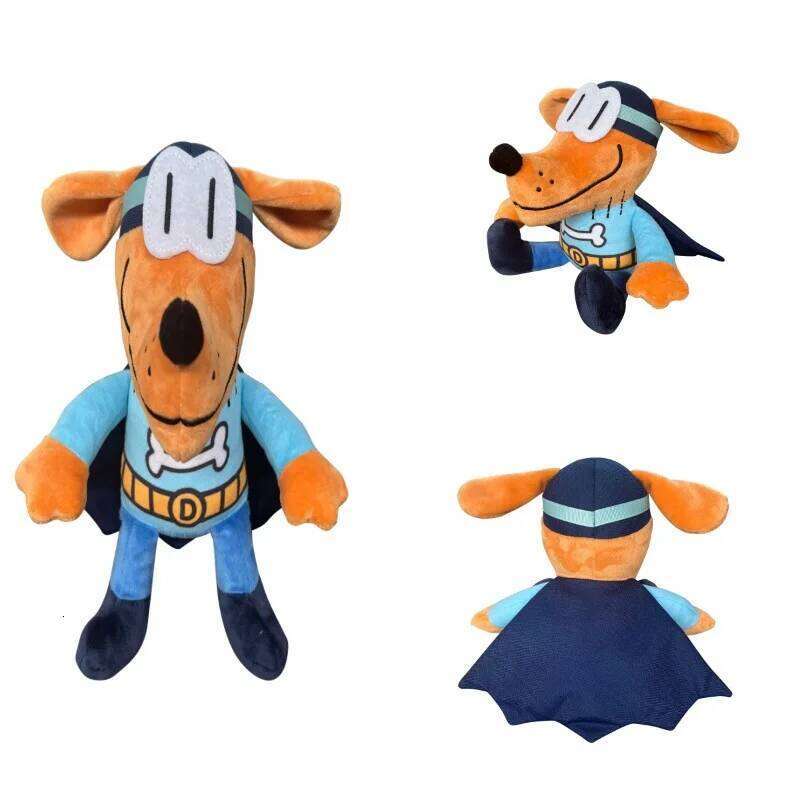 25cm New Dog Man Doll Dogman Plush Soft Stuffed Cartoon Animals Toys Gifts for Children Kids Xmas Birthday toys Y260128