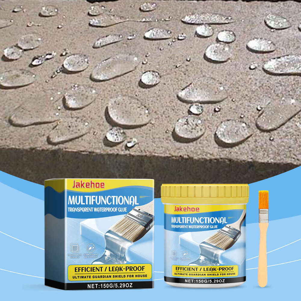 Jakehoe Transparent Waterproof Invisible Sealant for Construction Site and Home Use Multi-Functional Glue S260130