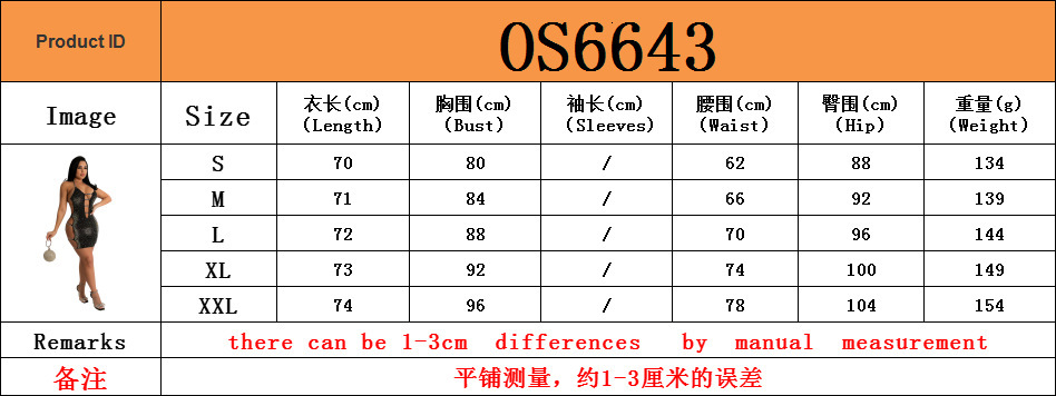 Luxury Brand Designer Clothes Os6643 Summer New European And American Women's Fashion Sexy Hollow Out Rhinestone Strap Dress For Women