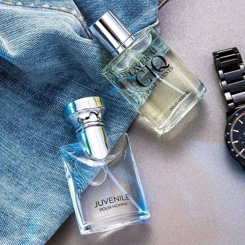 Men Perfume Gift Box 100ml Four Piece Set Lasting Fragrance Body Spray Plant Floral Scent Pheromone Cologne Perfumes Men's Gifts H260130