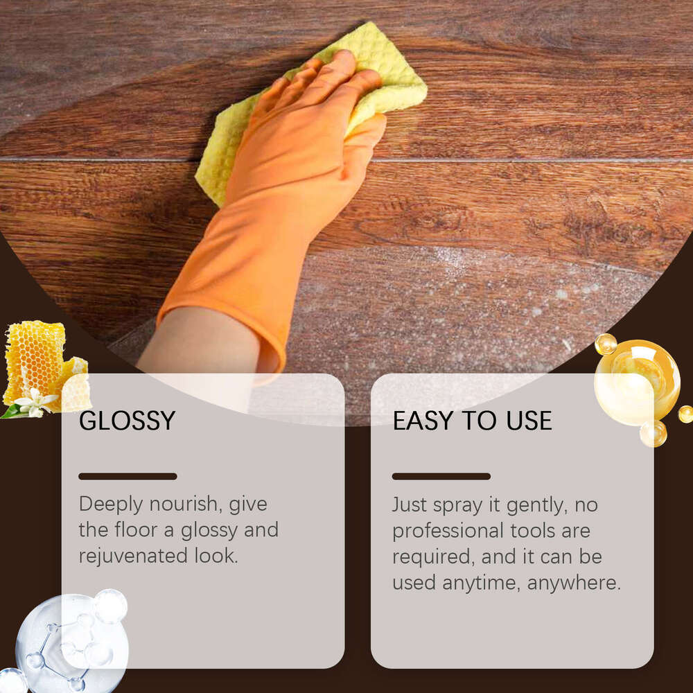 JAYSUING Wood Beeswax Care Indoor Wooden Floor Stain Removal Polishing Renovation Brightening Maintenance Agent S260130