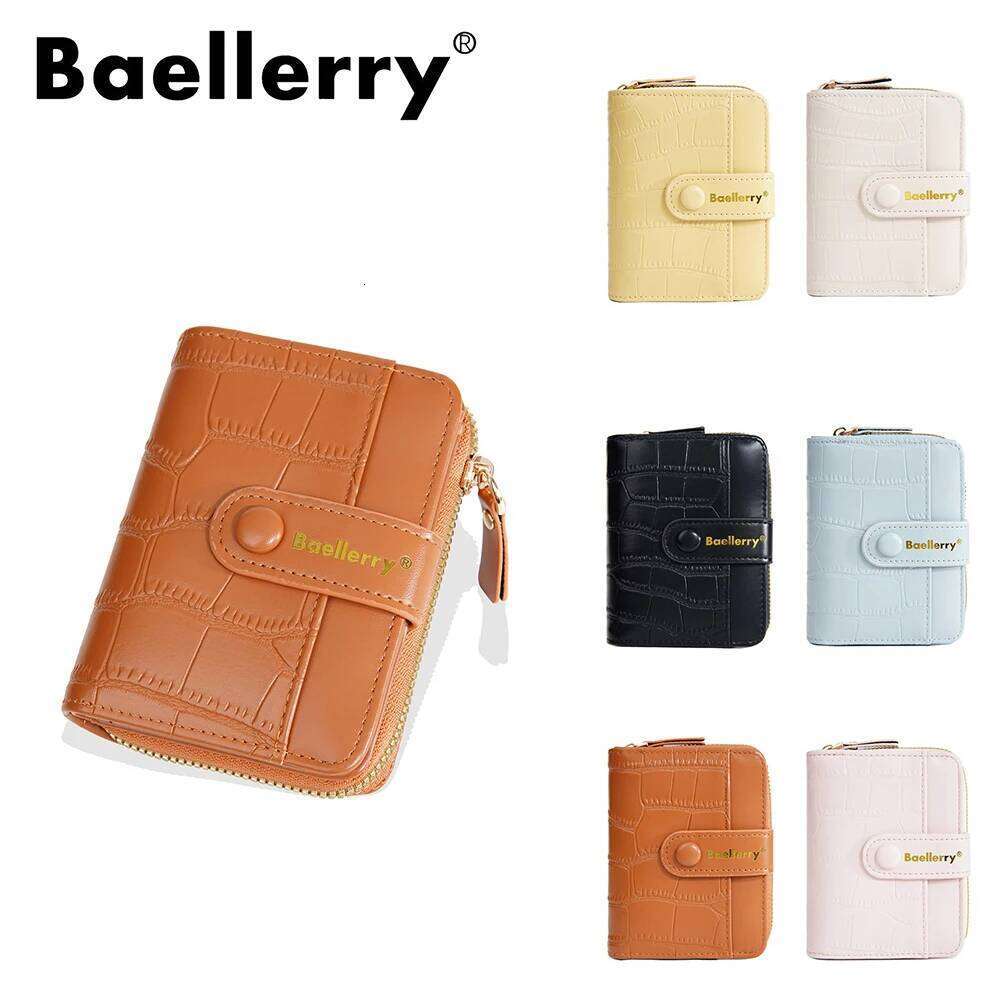 Luxury Pebble Textured Wallet Ins Fashion Women's Zip Around Holder Small Purse with Many Card Pockets Z260130