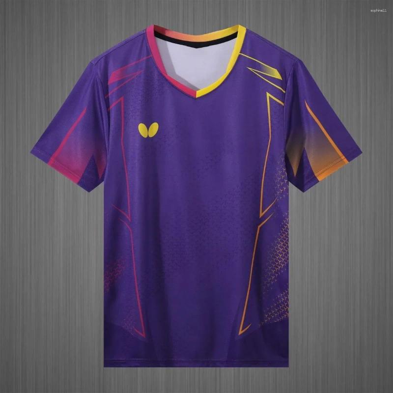 Men's T Shirts S Of Table Tennis T-shirts Quick-drying And Quick-lowering Motorcycles Short-sleeved In Summer 2026 - view 4