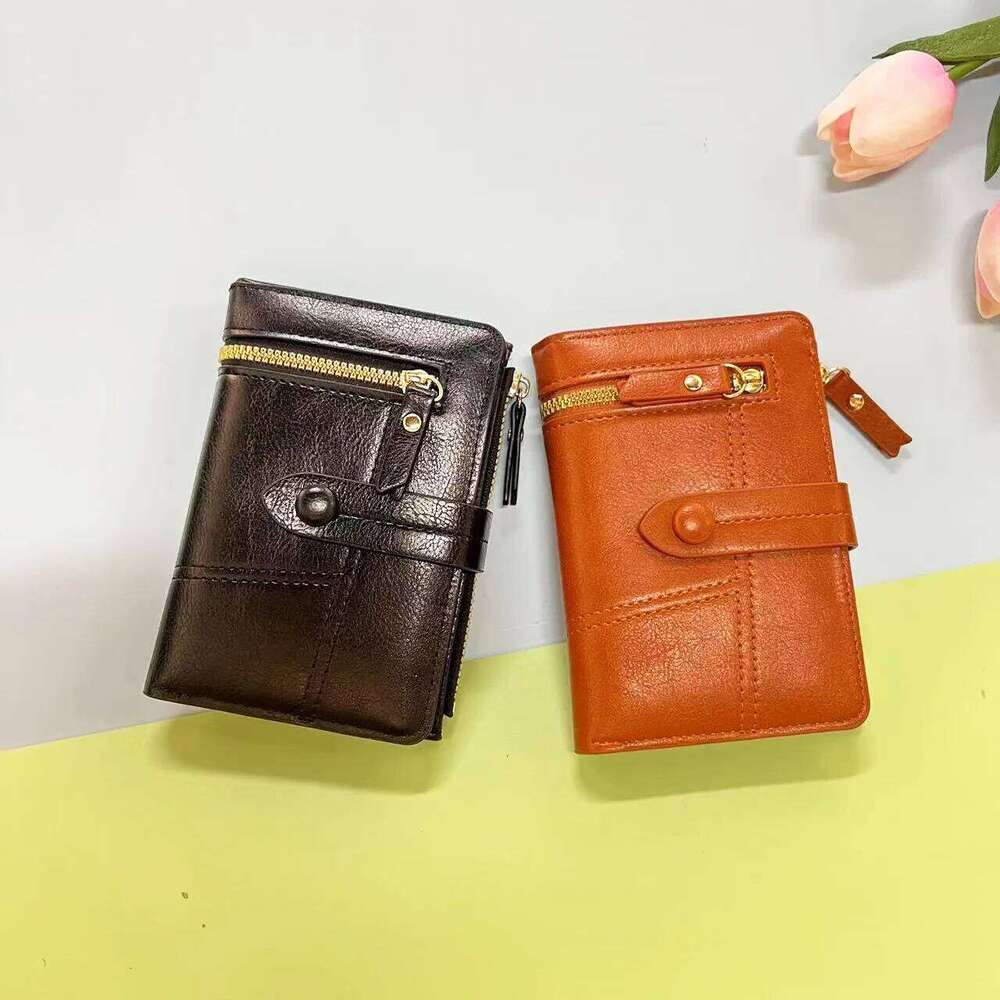 2025 New Short Women's Wallet Card Holder Handbag for Ladies,carteras de mujer,monedero,billetera mujer,tarjetero,sac femme Z260130