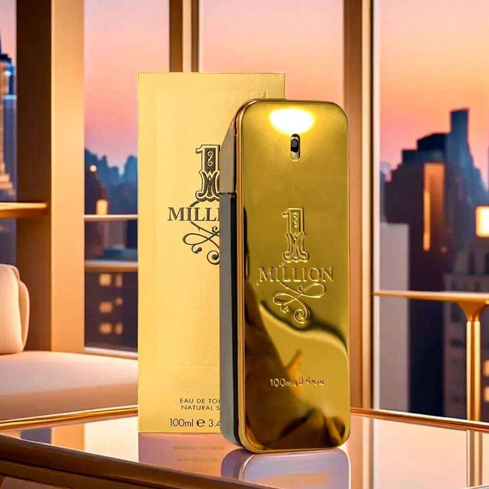 Pacoo Rabannee Million Men's Perfume 3.4oz/100ml.Long-lasting fragrance,suitable for daily use,dates,dinners,work,as a gift H260130