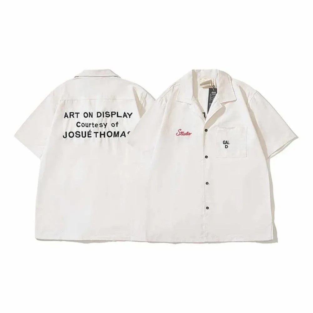 Mens Casual Shirt New Luxury Designer Shirt Mens Dress Shirt Slim Fit short Sleeved Shirt Fashion Brand Print Designer Button Up Shirts