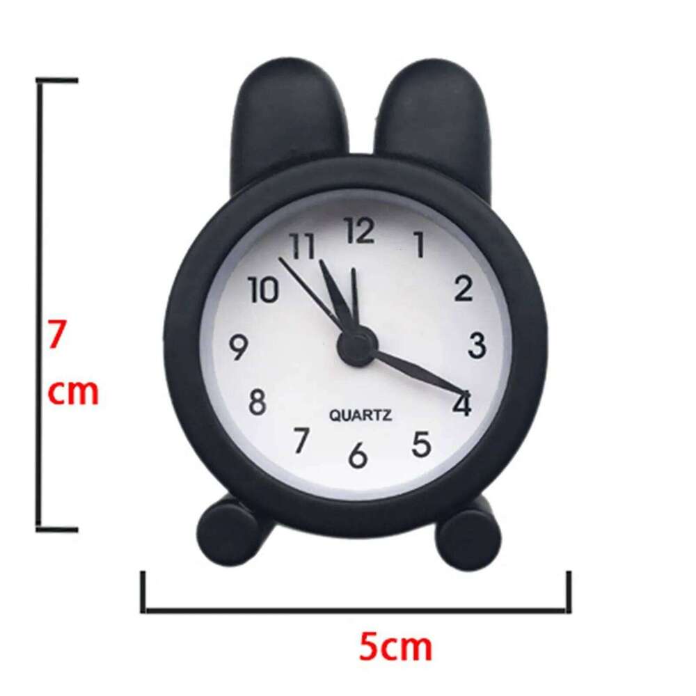 Creative Cute Mini Metal Electronic Small Alarm Clock W260130