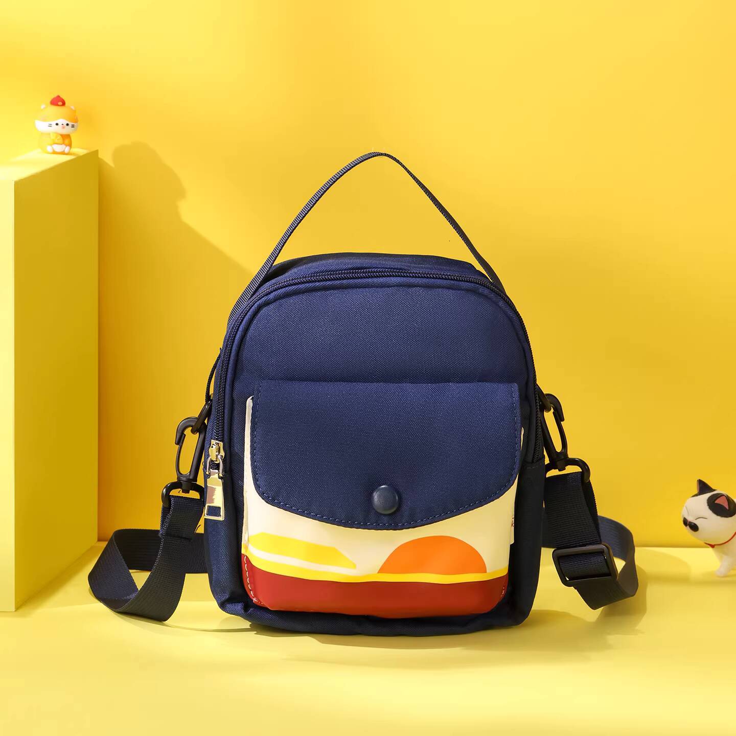 Bestseller Forbidden City Stationery Impression Children's Crossbody Fashion Mini Lightweight Chest Bag Coin Purse Birthday Gift ddmySat