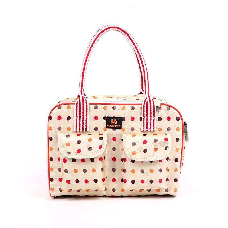 DODOPET Korean Pet Puppy Carrying Dog Outing Handbag Hand Bag Breathable Cat Backpack Carrier 26H0130