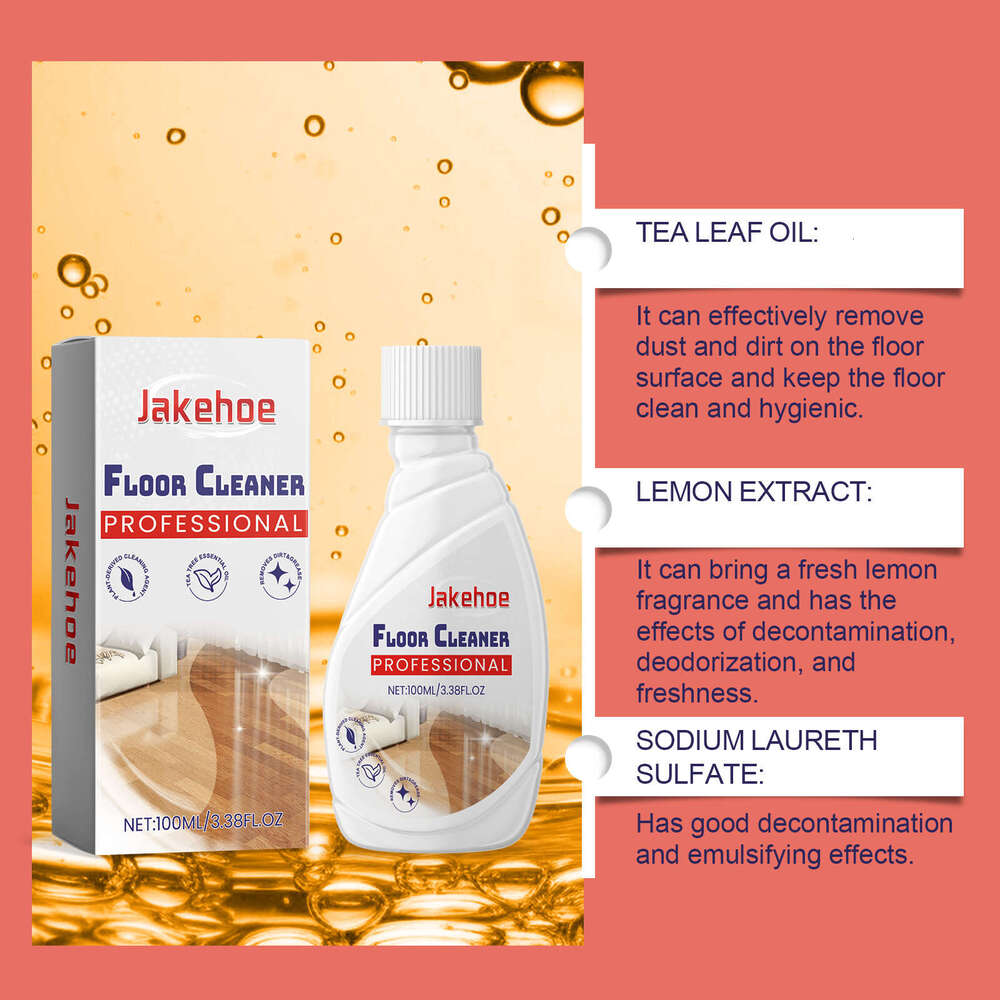 Jakehoe Ceramic Tile Wood Floor Descaling Deodorizing Brightening Polishing Multi-Purpose Cleaner S260130