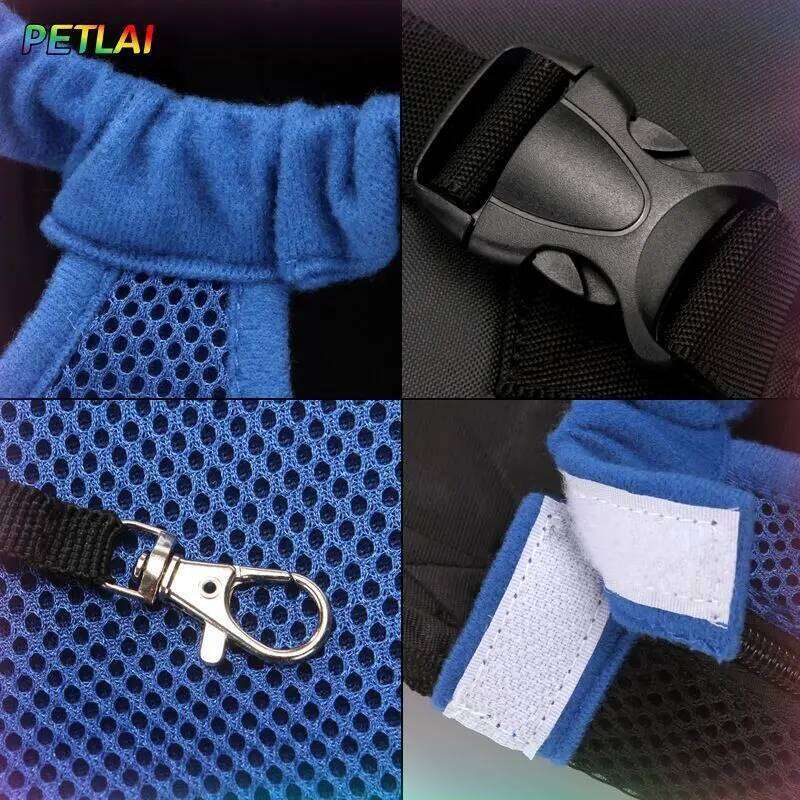 Pet Outdoor Backpack Dog carriers on the Portable breathable folding backpack with mesh dog walking chest bag 26H0130