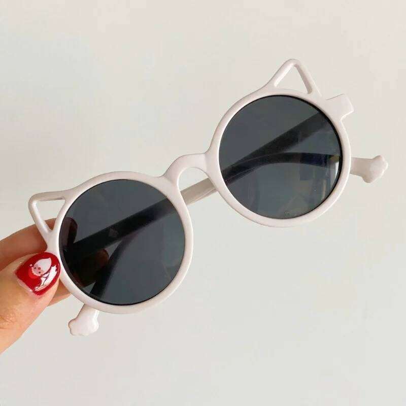 Kids Sunglass Retro Cat Ear Beach Summer Eyewear H260130