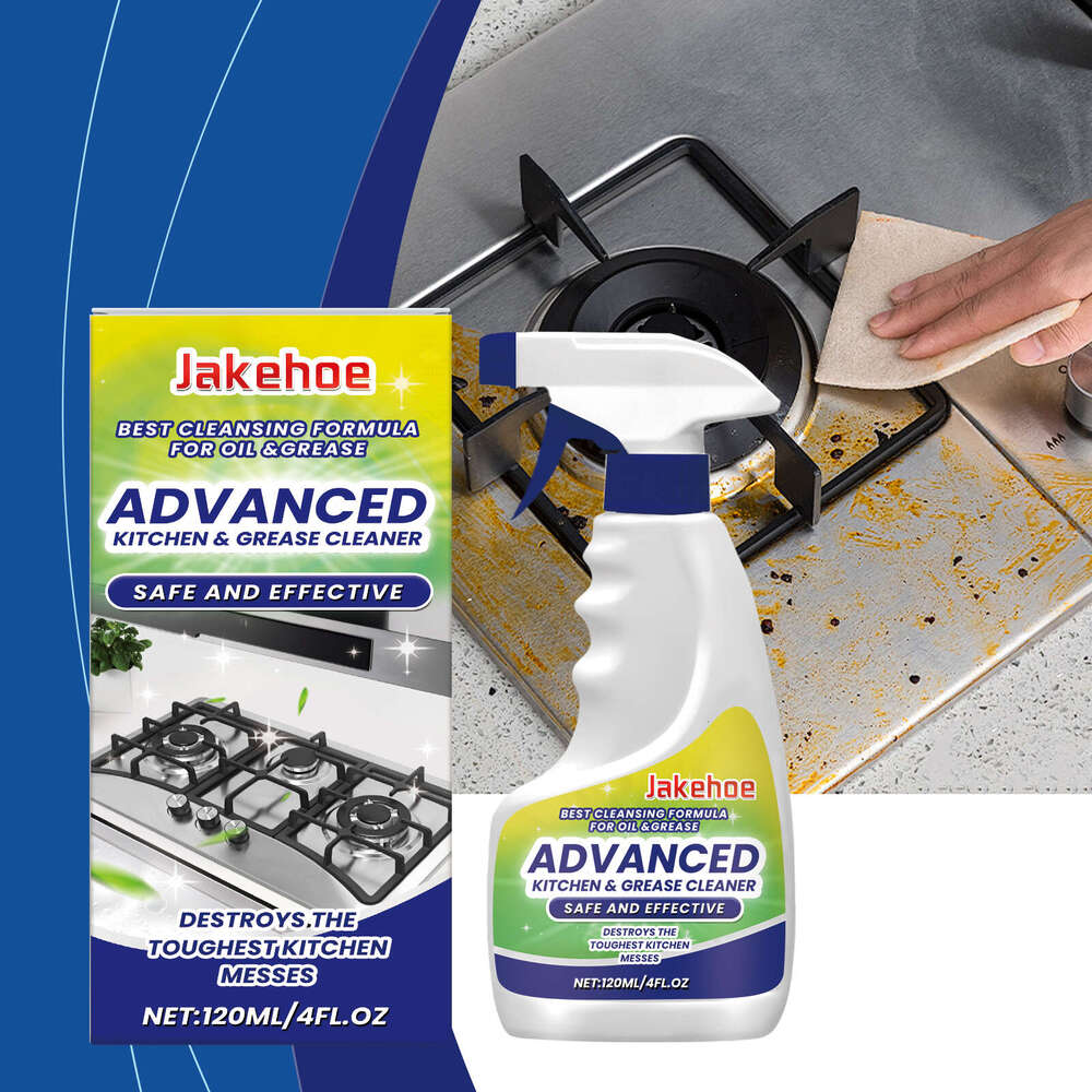 JAKEHOE Kitchen Oil Stain Cleaner Gentle Household Care Stove Degreaser Foam Type S260130