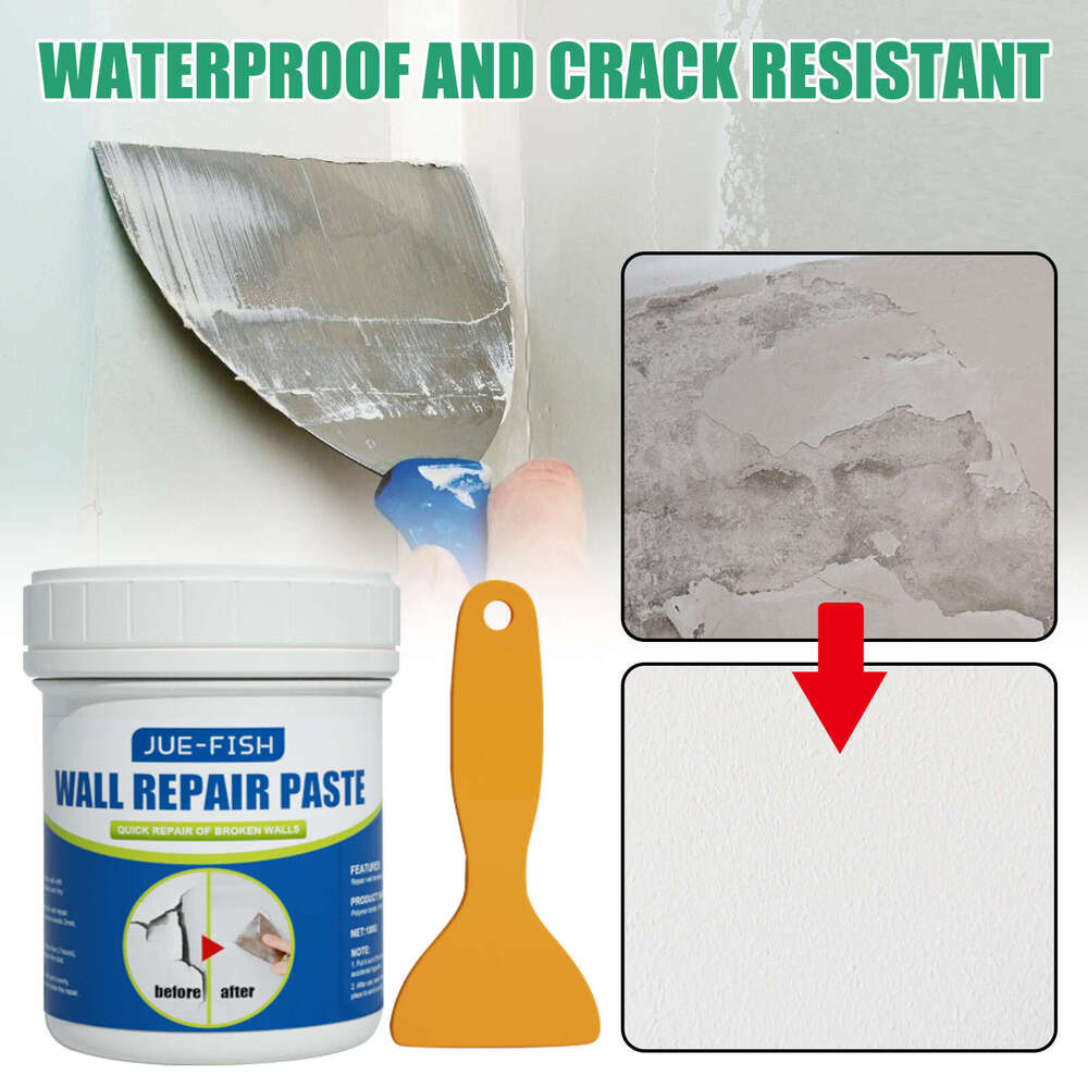 Jue-Fish Stain Covering Agent Peeling Moisture-Proof Wall Paint Crack Repair Paste S260130