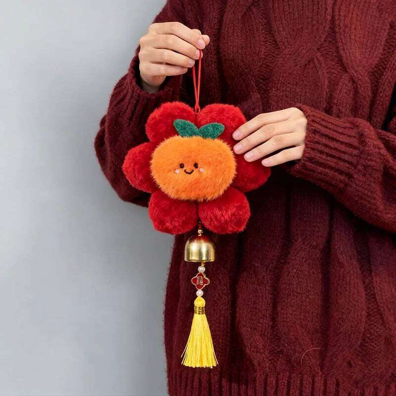 Bag Accessories 2026 New Decoration Horse Year Door Pendant With Tassel Chinese Spring Festival Tet Hanging Ornament