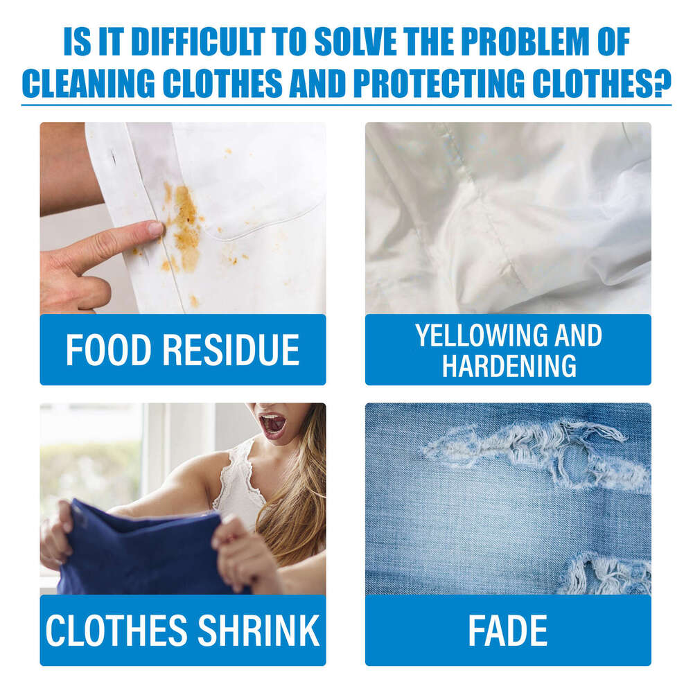 Jakehoe Gentle Cleaning for Clothes Oil Stains Softening Color Protection Long-lasting Fragrance Laundry Sheets S260130