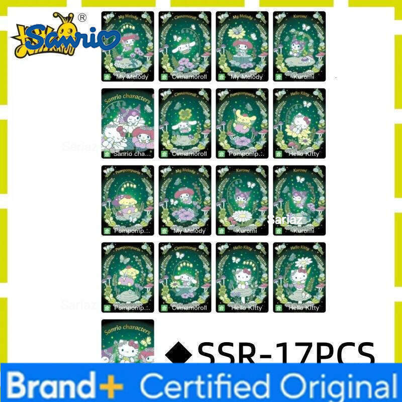 Sanrio KAYOU Genuine Card Flower Fragrance Story Mengmeng Collection Pack Family Collectible Cards Toys Gifts H26013011