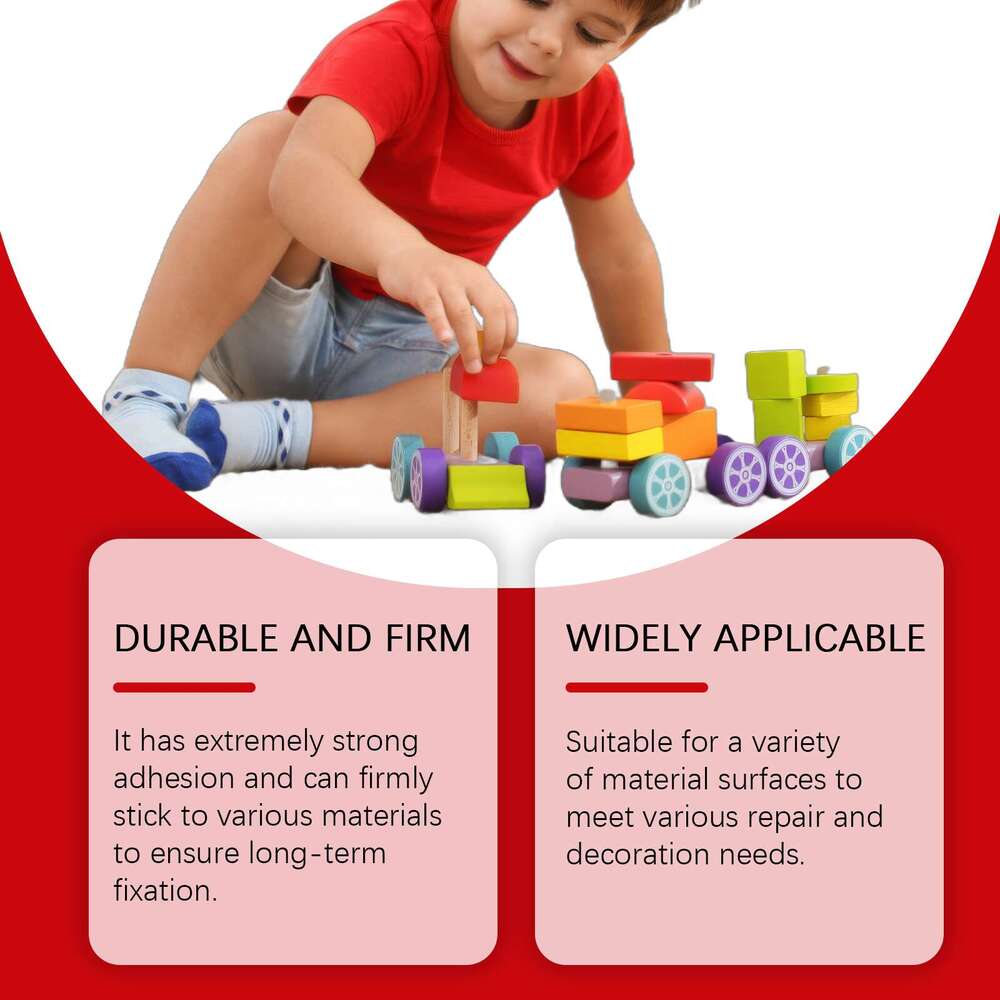 Jakehoe Waterproof Glue for Ceramic Wood Leather Fabric Crack Repair Multi-Purpose Adhesive S260130