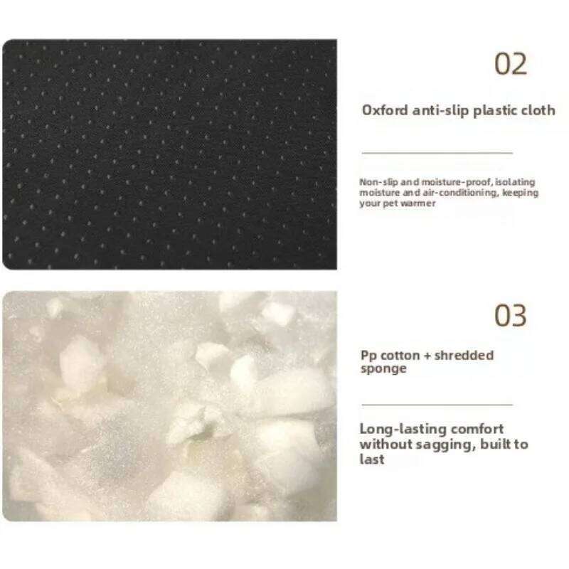 EFF Rectangle Plush Winter Warm Mat Small Medium Big Pet Dog Bed Kennel Puppy Sofacama Cat Cushion Pets Sofa Accessories 26W01130