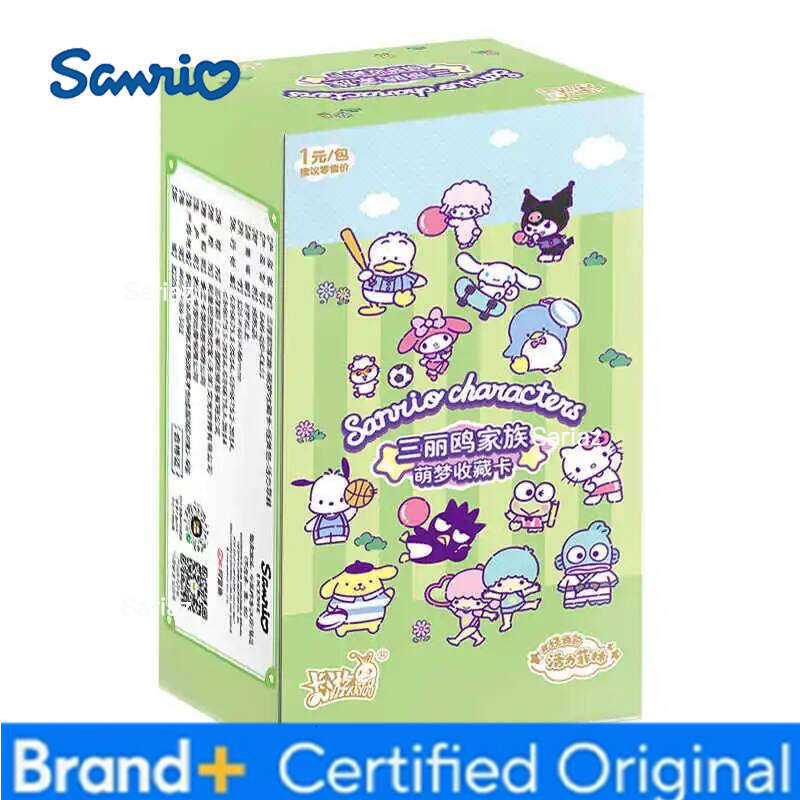 Sanrio KAYOU Collection Hobby Card Original Box Anime Characters Cute Kuromi Melody Kitty Cinnamoroll Festival Children's Gift H2601301