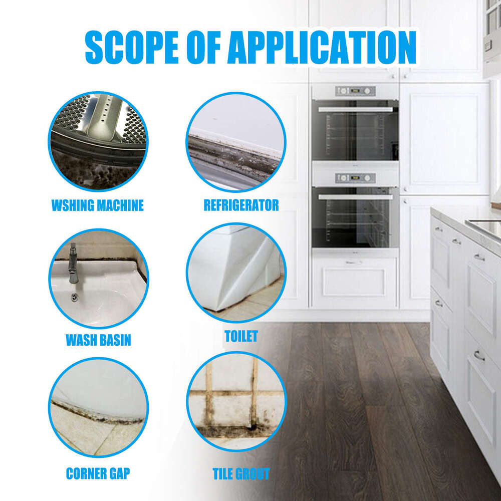 Jakehoe Multi-Surface Deodorizing Sink Toilet Stain Removal Cleaning Effervescent Tablets S260130