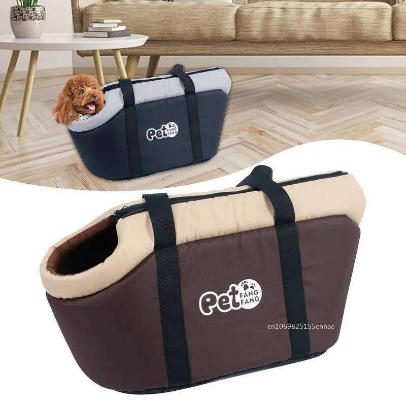 Comfortable Dog Sling Carrier Portable Shoulder Handbag for Foldable Easy To Carry Pet Travelling Bag Outdoor Accessory 26H0130