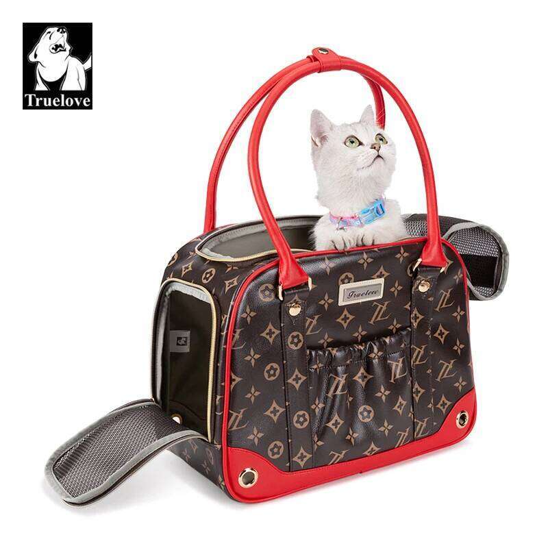 Truelove Handbag Cat Shoulder Suitable for Small Dogs and Cats Fashion Pet Outdoor Bag TLX6971 26H0130