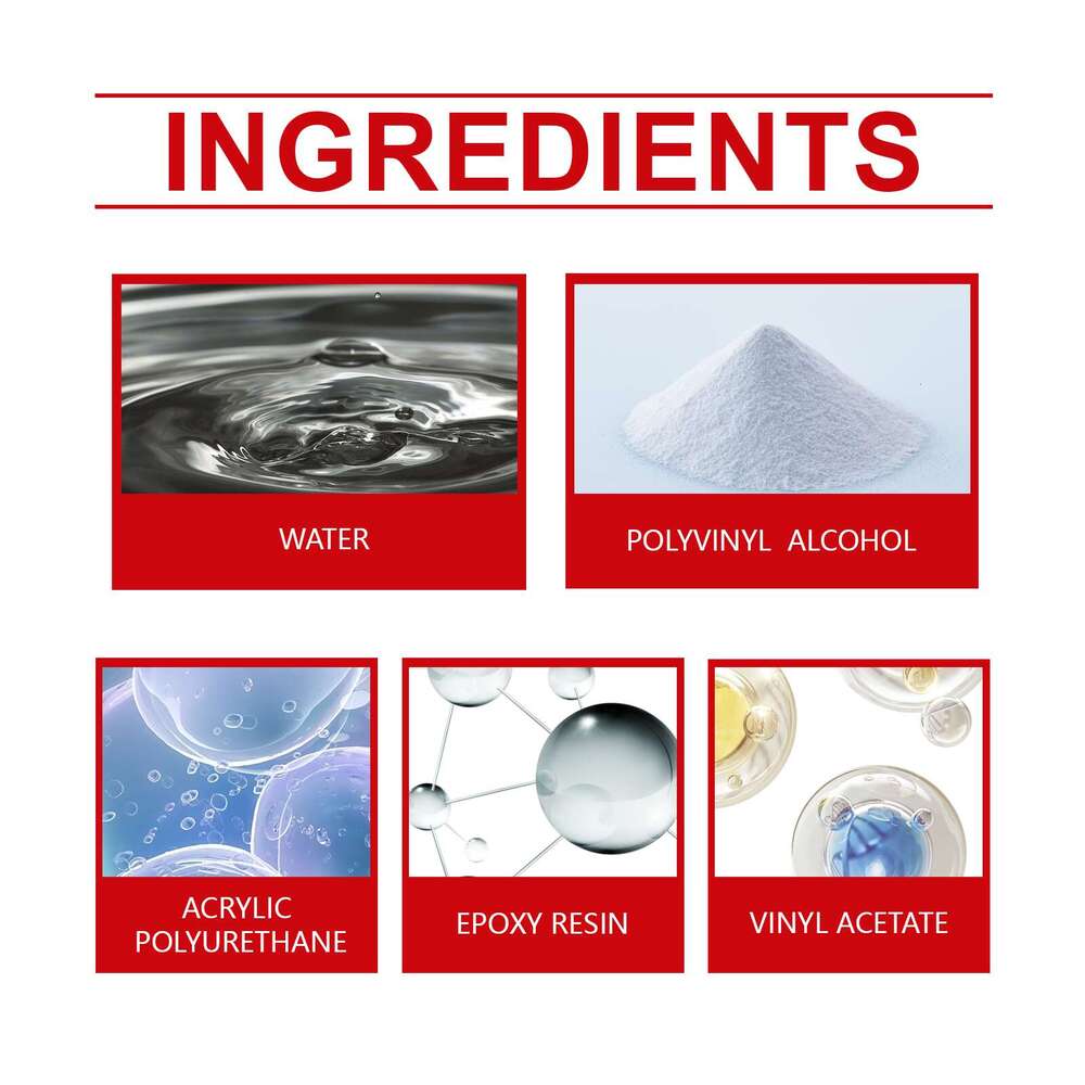 Jakehoe Waterproof Glue for Ceramic Wood Leather Fabric Crack Repair Multi-Purpose Adhesive S260130