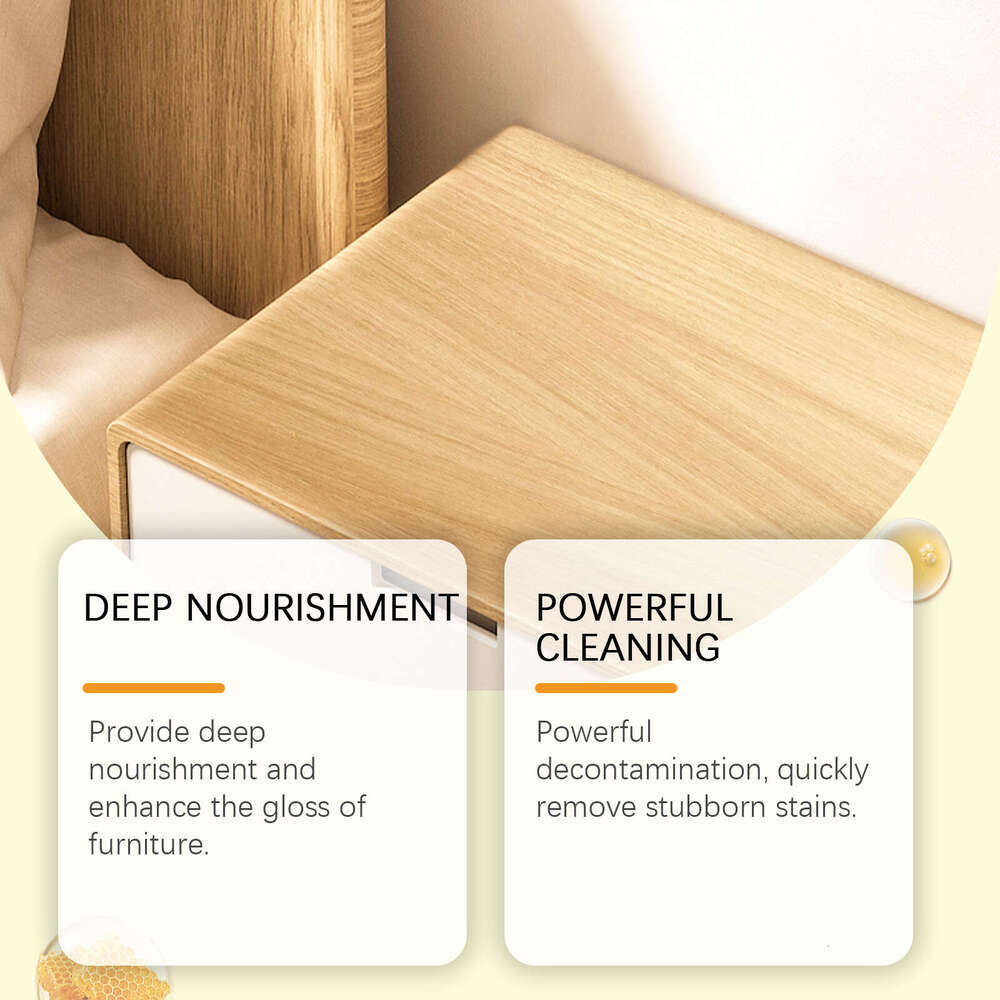 OUHOE Spray Furniture Floor Polishing Waterproof Anti-Dry Crack Scratch Renovation Care Wax S260130