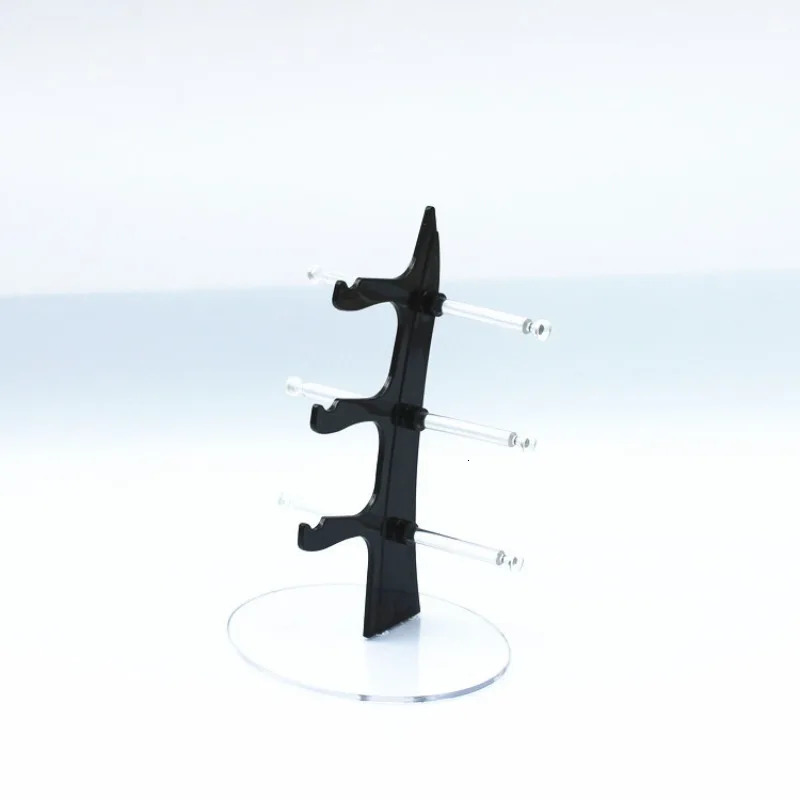 5 Pair Sunglasses Glasses Fashion Acrylic Show Rack Counter Eyeglasses Display Stand Holder Transparent 260130
