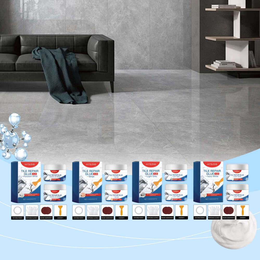 Jaysuing Light Gray Living Room Bathroom Wall Leak Gap Waterproof Sealing Tile Repair Glue S260130
