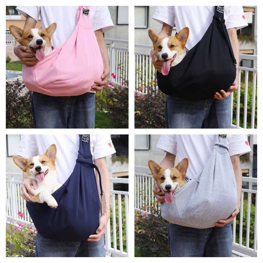 1 single outdoor with adjustable shoulder strap, portable pet bag suitable for pets under 6.5kg 26H0130