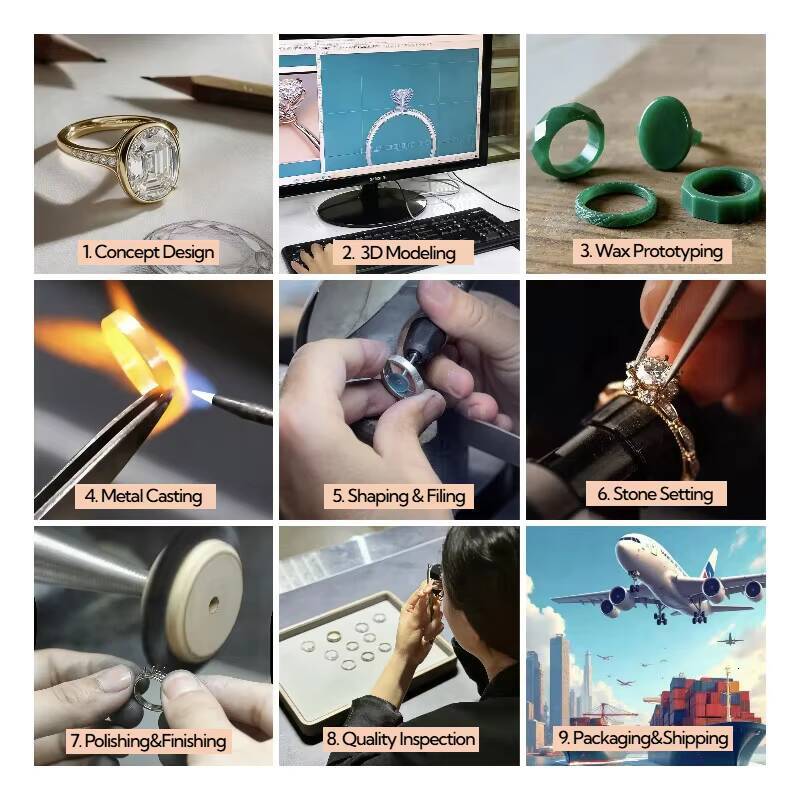 2ct Lab Grown Round Cut Diamond Earrings Simple Classic Style with 18K Gold High Quality Jewelry