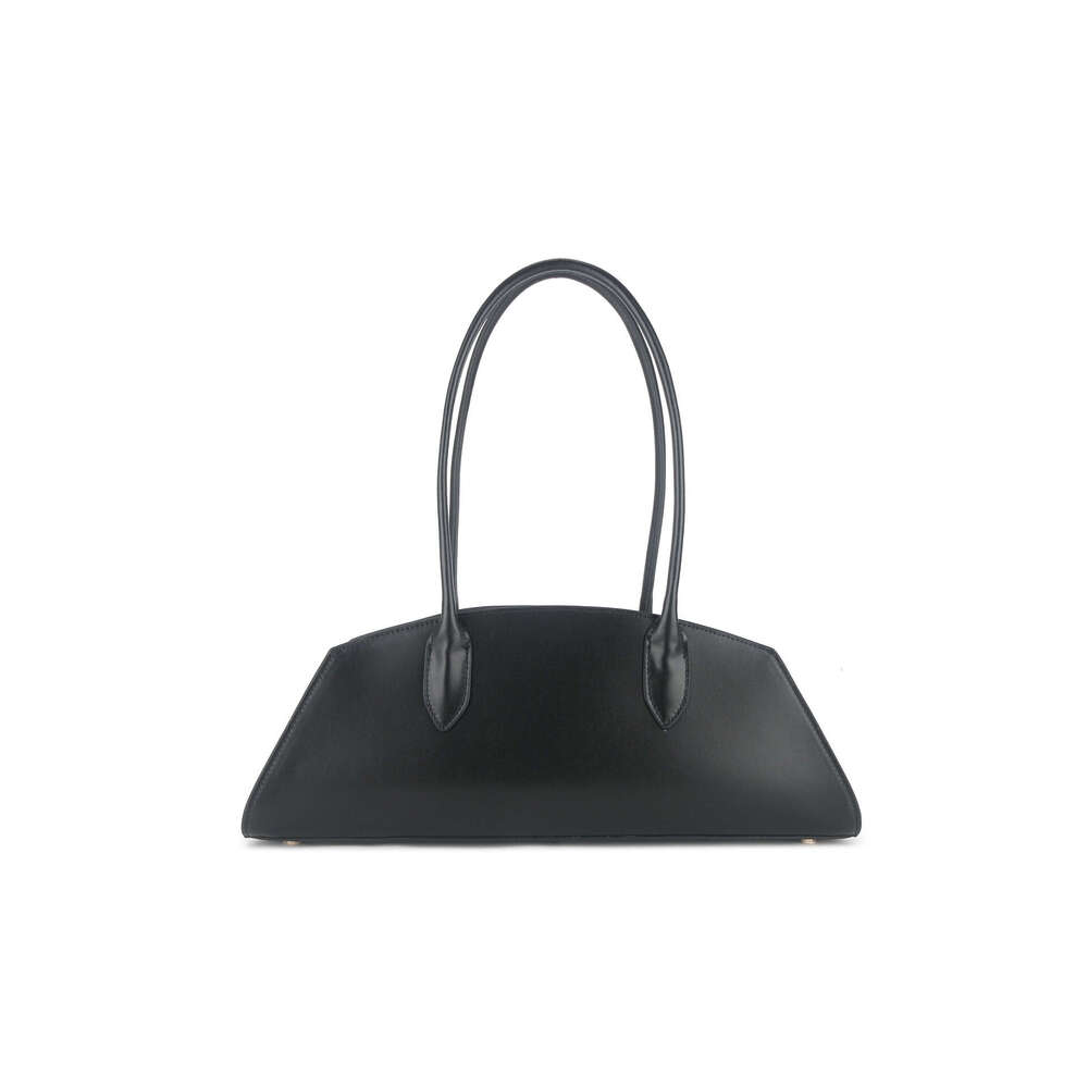 Totebag Shoulder ROSE NOIRE Genuine Leather French Retro Sausage Autumn Winter Commuter Suede Underarm Bag Single Handbag