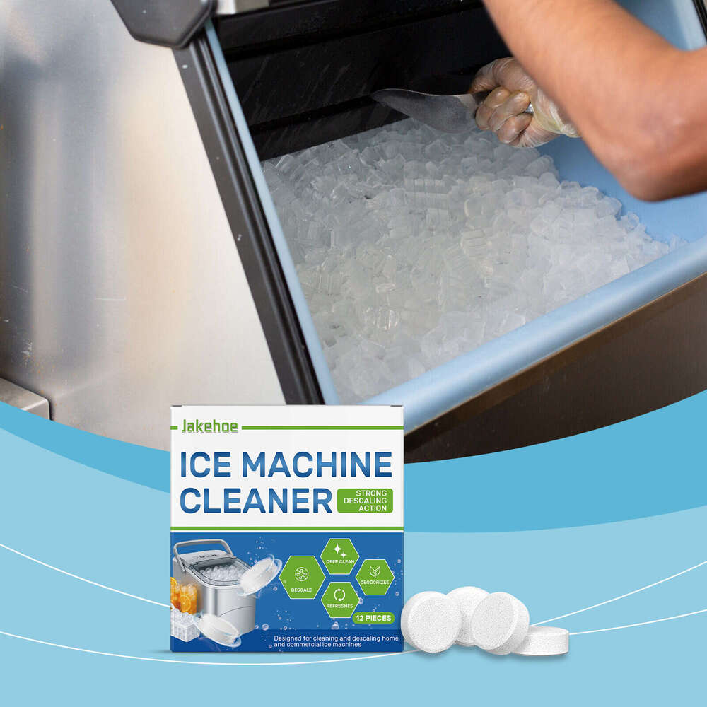 Jakehoe Tablets Daily Household Gentle Ice Maker Descaling Deodorizing Cleaning Care S260130