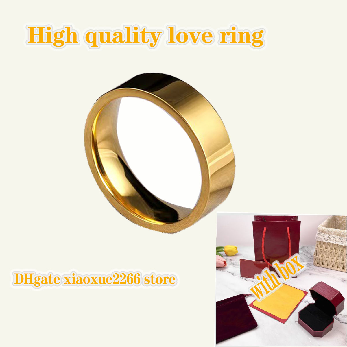 top V gold ring designer rings unlimited love ring designer jewelry with box diamond ring engagement wedding ring nail accessories couple Rings friend jewelry gifts