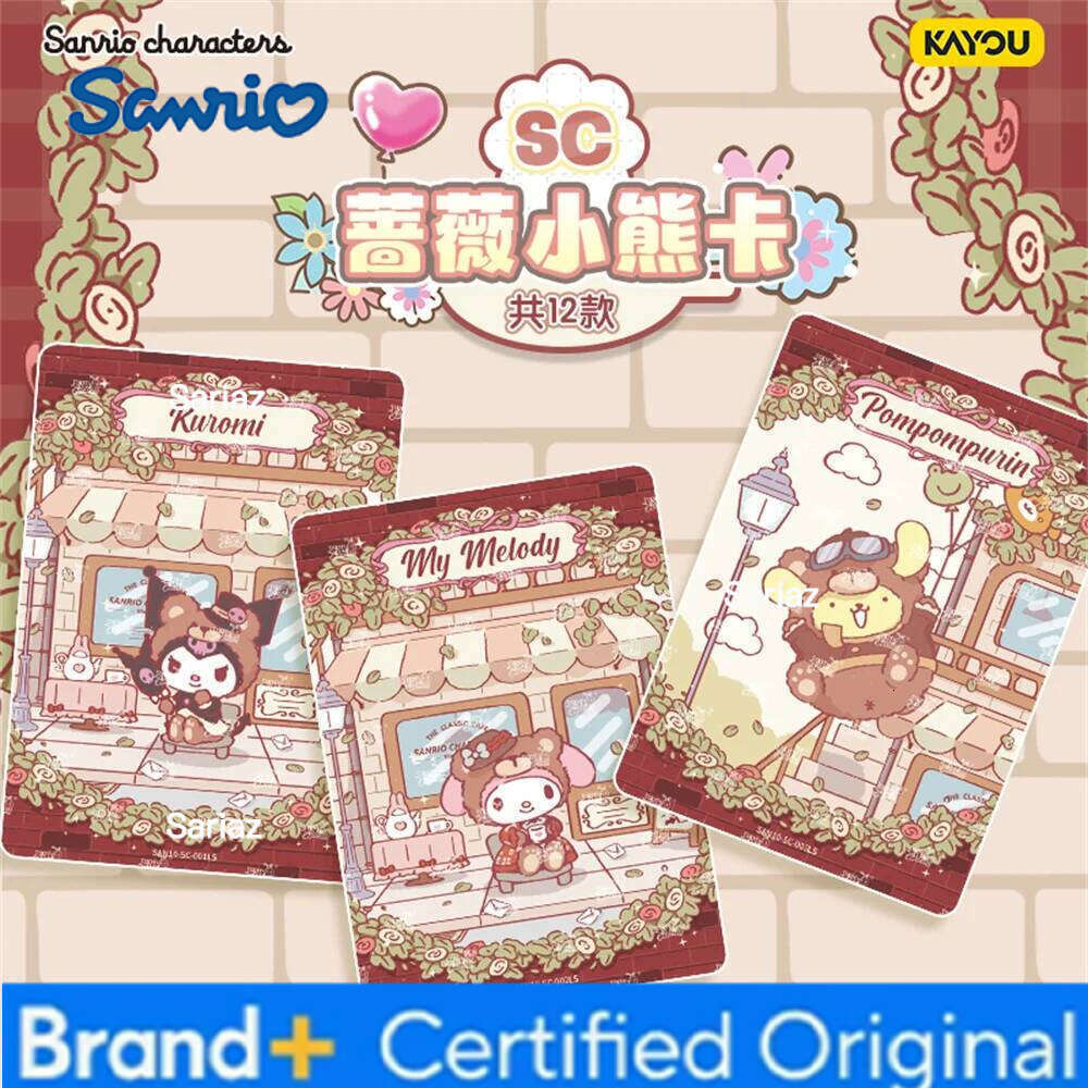 Sanrio KAYOU Characters Cute-Dream Collection Card Premium Pack Aromatic Tale Cartoon Toy GR SC AR TGR ST Cards Hello Kitty Gift H260130