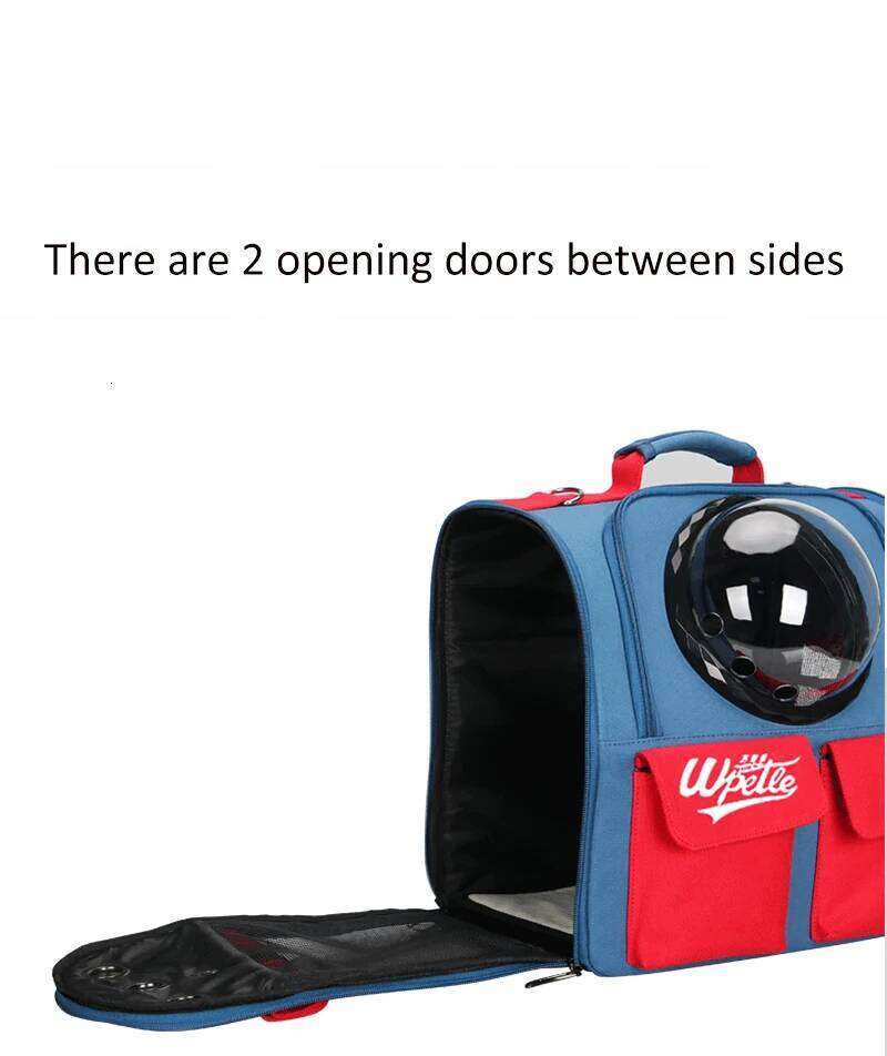 High Quality Foldable Astronaut Transport Travel Carrying Capsule Tote Shoulder Handbag Cat Dog Backpack Pet Carrier Bag 26H0130