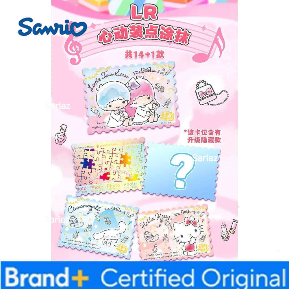 Sanrio Original Kabao Collection Pochacco Pompompurin Rare and Lovely Party Cards Anime Fan Favorite Gifts Treasure Toys H260130