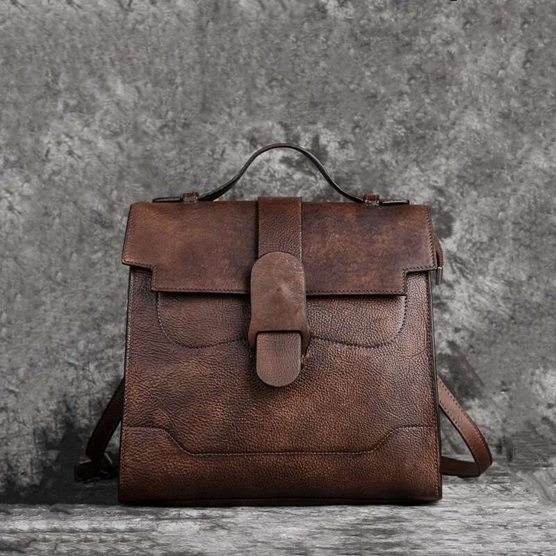 MOTAORA Vintage Genuine Leather Women S For Woman Shoulder Bags New Hand Painted Ladies Handbag Luxury Girls School Bag KABAHEBINGJUE