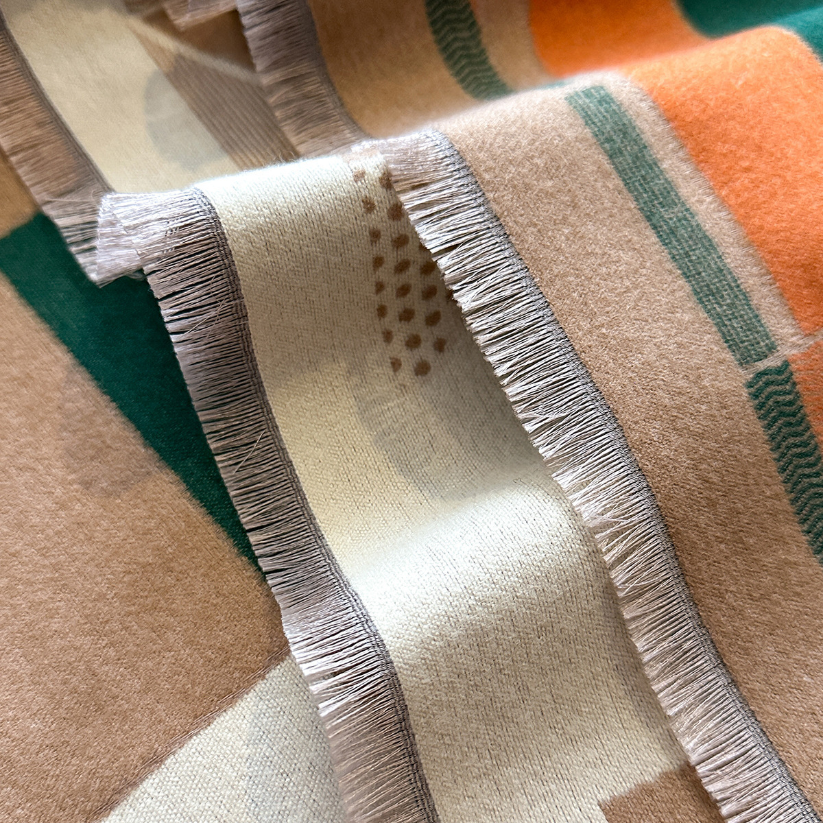 Luxury Accessory Scarves Cat Plaid Autumn Winter Classic Long Imitation Cashmere Scarf Geometric Warm Versatile Neck Warmer Shawl