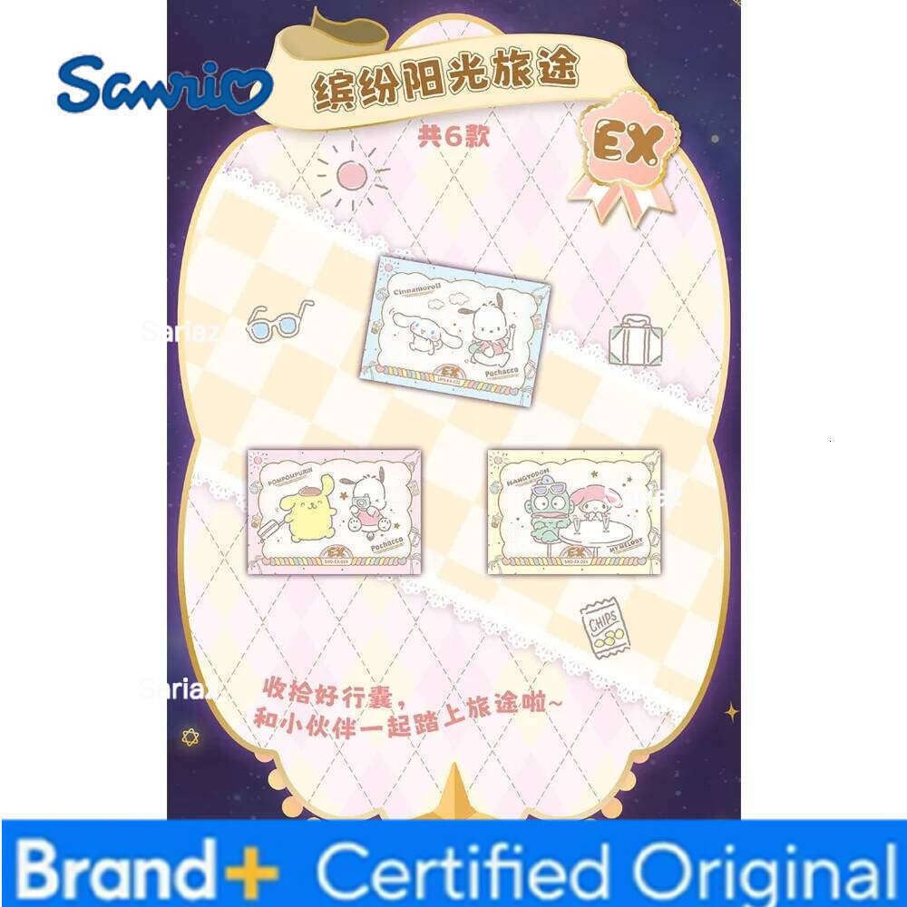 Sanrio Genuine Kabao Japanese Cartoon Collection Warm Healing Anime Star Birthday Gift for Children Creative Character Card H2601301