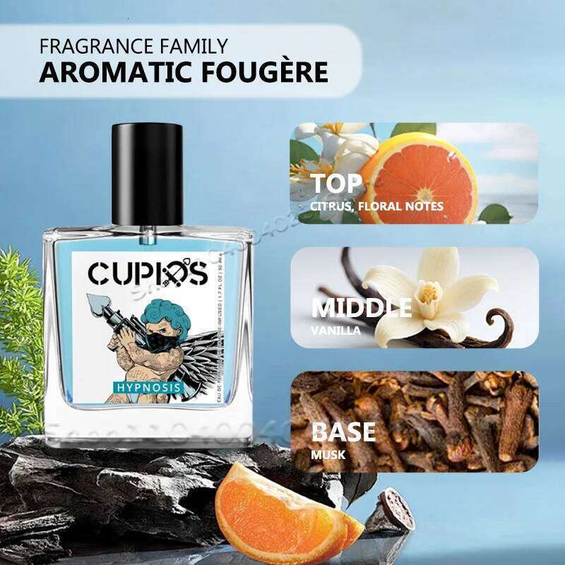10ML/50ML Cupids Original Hypnosis Infused Cologne Pheromone Perfume For Men Fragrance Attract Women H260130