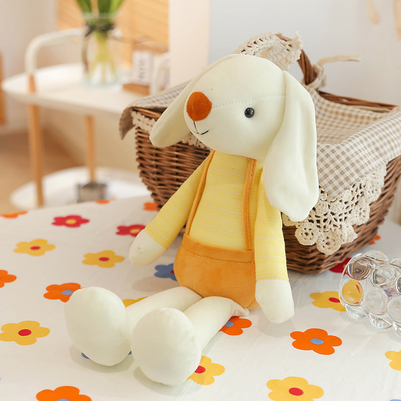 Plush Dolls 50CM 30CM Cute rabbit plush toys Bunny Stuffed Animal Baby Toys doll baby accompany sleep toy gifts For kids WJ491 220830